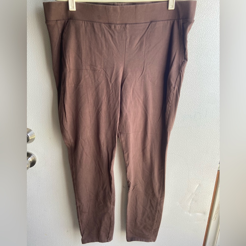 Brown leggings